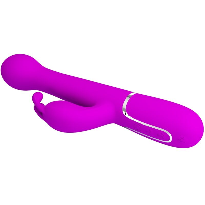 PRETTY LOVE - VIBRATEUR DEJON RABBIT 3 EN 1 MULTIFONCTION VIOLET PRETTY LOVE FLIRTATION