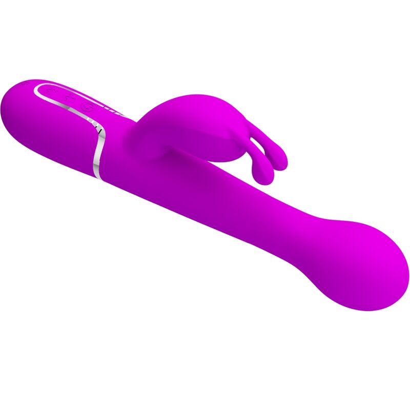 PRETTY LOVE - VIBRATEUR DEJON RABBIT 3 EN 1 MULTIFONCTION VIOLET PRETTY LOVE FLIRTATION