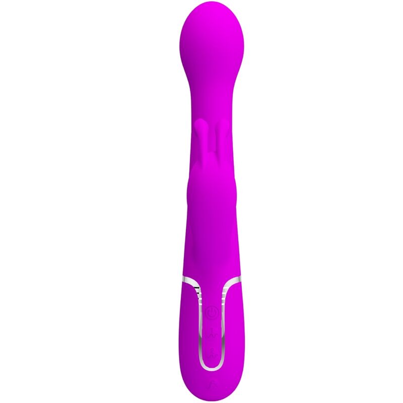 PRETTY LOVE - VIBRATEUR DEJON RABBIT 3 EN 1 MULTIFONCTION VIOLET PRETTY LOVE FLIRTATION