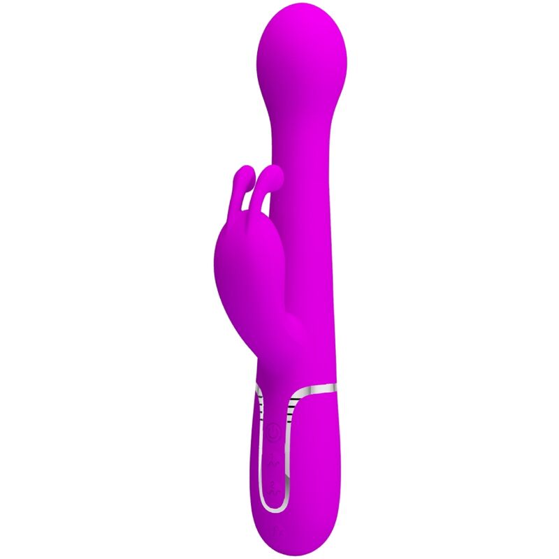 PRETTY LOVE - VIBRATEUR DEJON RABBIT 3 EN 1 MULTIFONCTION VIOLET PRETTY LOVE FLIRTATION