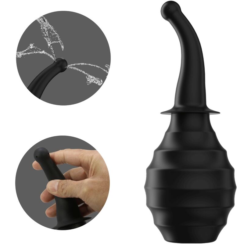 MR PLAY - DOUCHE ANAL BLKM6 SUPER POWER NOIR MR PLAY