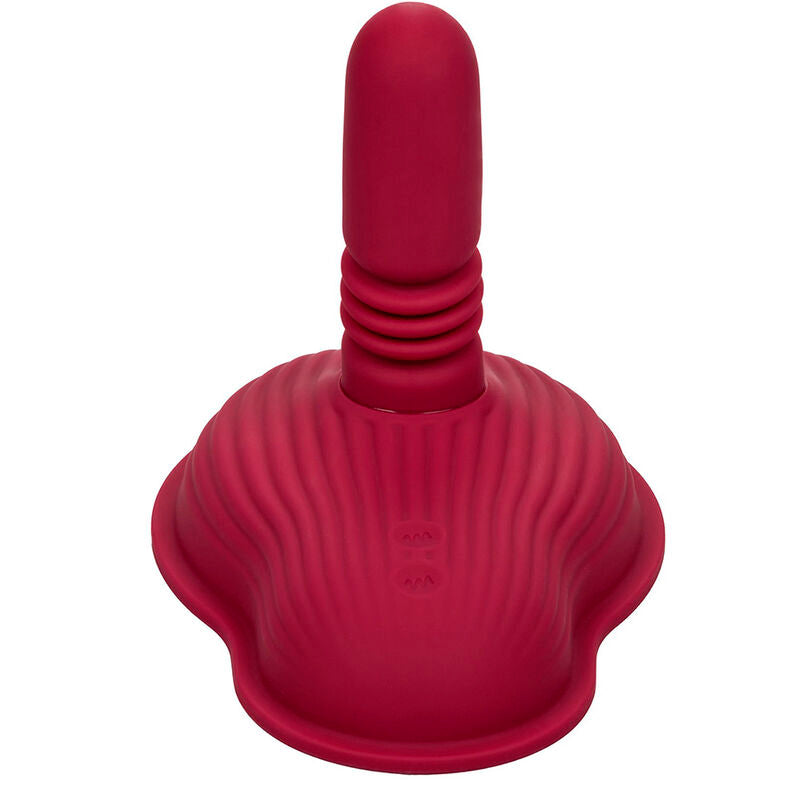 CALEXOTICS - RIDER MASSAGER DOUBLE MOTEUR TÉLÉCOMMANDE ROUGE CALEXOTICS