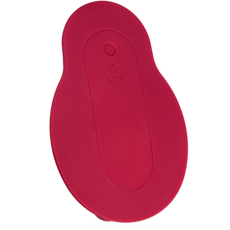 CALEXOTICS - RIDER MASSAGER DOUBLE MOTEUR TÉLÉCOMMANDE ROUGE CALEXOTICS