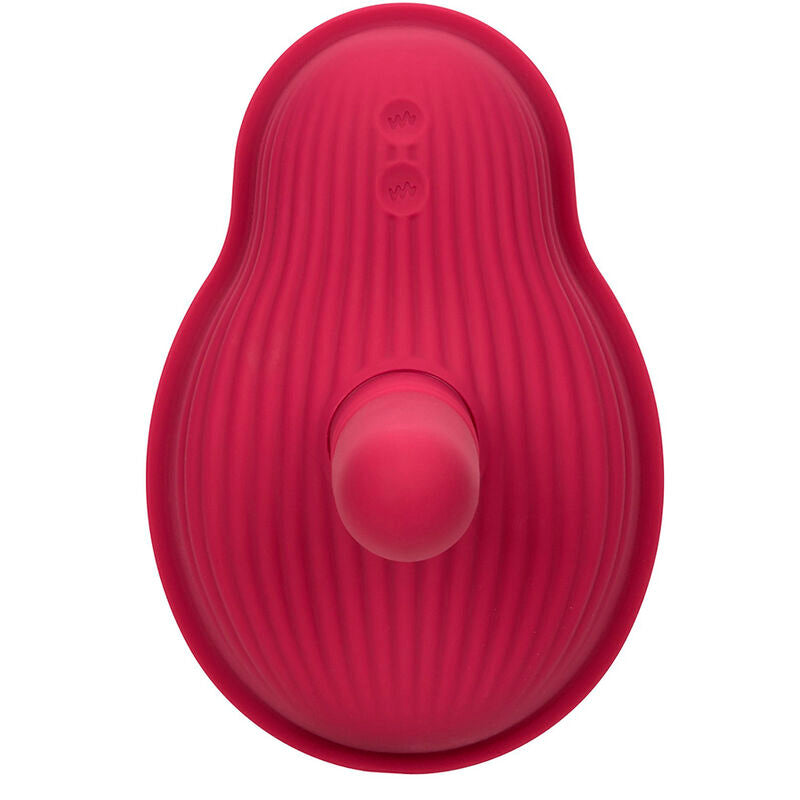 CALEXOTICS - RIDER MASSAGER DOUBLE MOTEUR TÉLÉCOMMANDE ROUGE CALEXOTICS