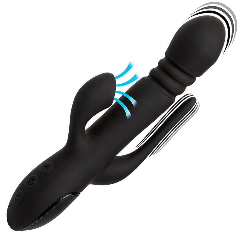 CALEXOTICS - VIBRATEUR TRIPLE EUPHORIA NOIR CALEXOTICS