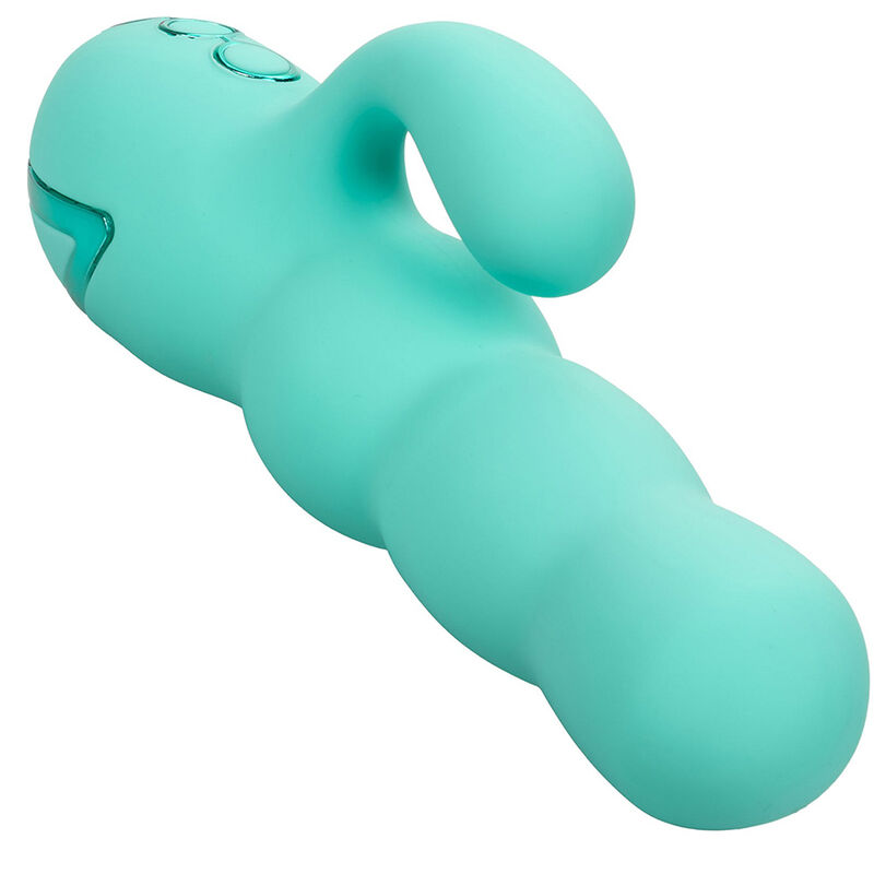 CALEXOTICS - VIBRATEUR DEL MAR DIVA RABBIR AQUA GREEN PAR CALIFORNIA DREAMING CALEXOTICS