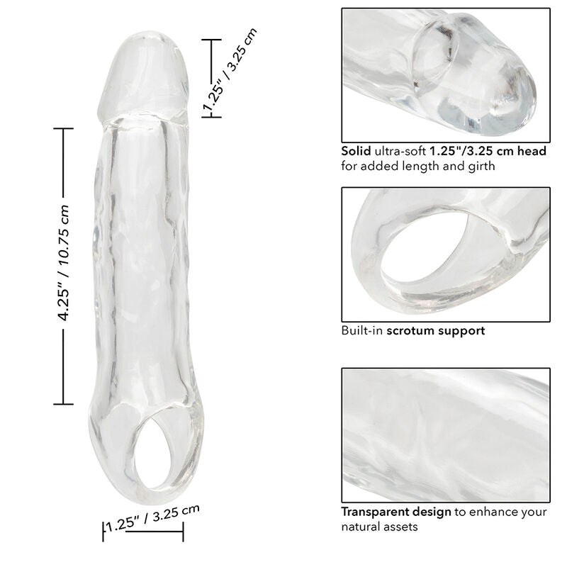 CALEXOTICS - EXTENSION PERFORMANCE MAXX CLEAR 5,5 TRANSPARENTE CALEXOTICS