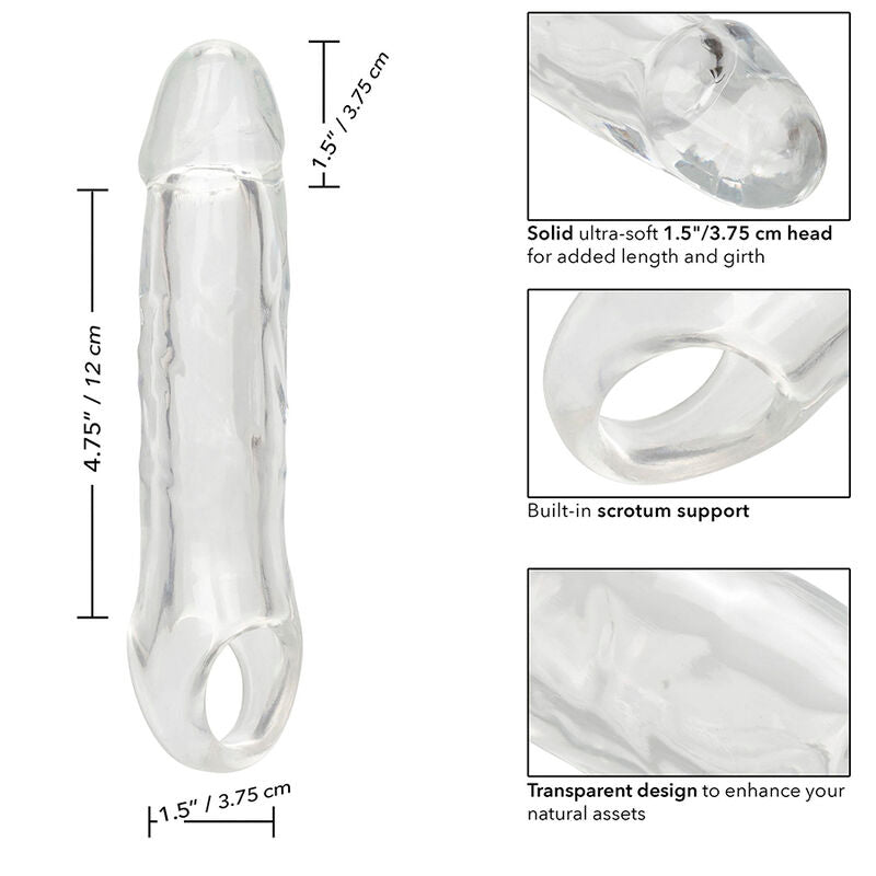 CALEXOTICS - EXTENSION PERFORMANCE MAXX CLEAR 6,5 TRANSPARENTE CALEXOTICS