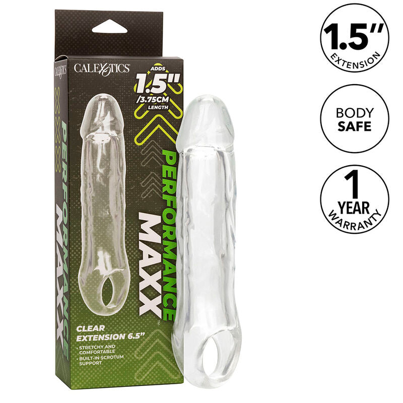 CALEXOTICS - EXTENSION PERFORMANCE MAXX CLEAR 6,5 TRANSPARENTE CALEXOTICS