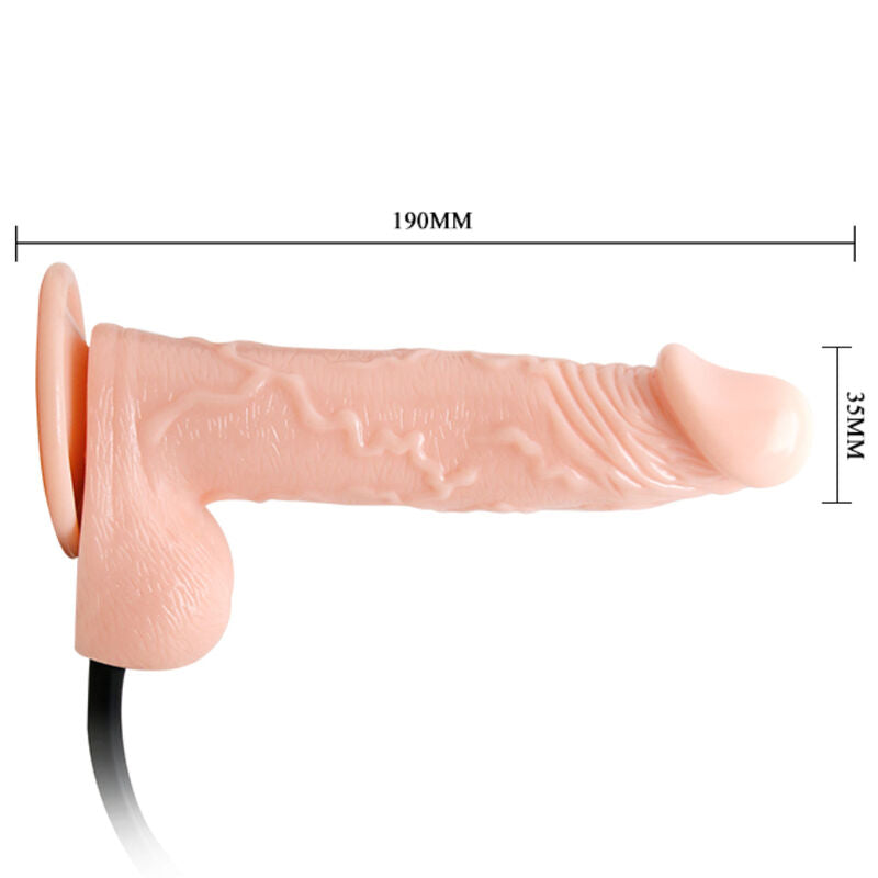 DANCE - GODE GONFLABLE RÉALISTE AVEC VENTOUSE 15 CM BAILE DILDOS