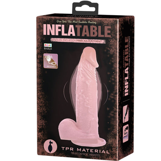 DANCE - GODE GONFLABLE RÉALISTE AVEC VENTOUSE 15 CM BAILE DILDOS