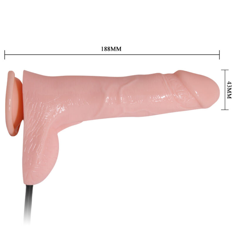 BAILE - GODE RÉALISTE GONFLABLE AVEC VENTOUSE 15 CM BAILE DILDOS