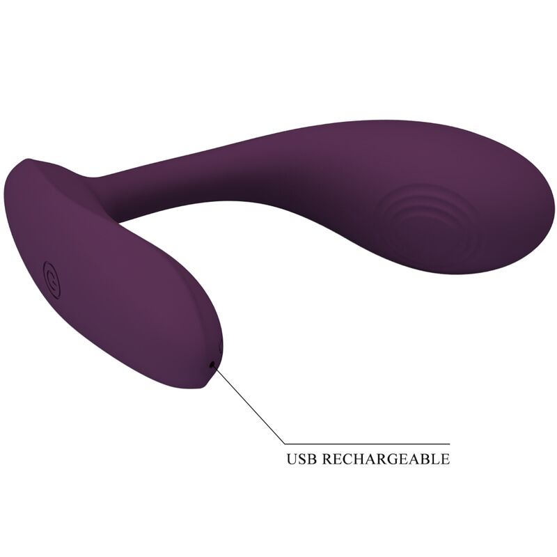 PRETTY LOVE - BAIRD APPLICATION LILA RECHARGEABLE G-SPOT 12 VIBRATIONS PRETTY LOVE FLIRTATION