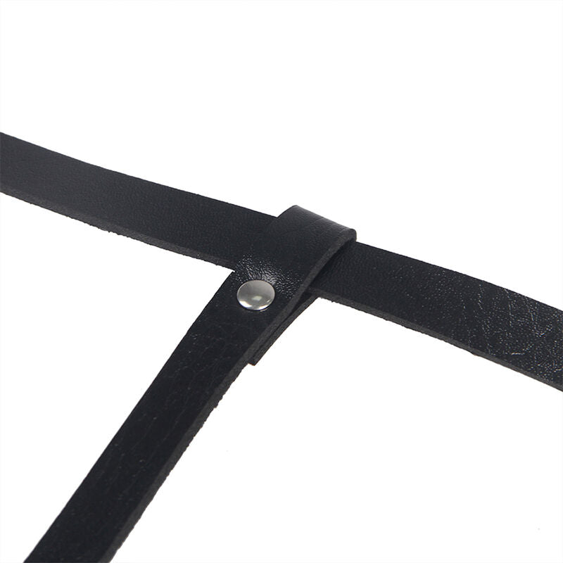 SUBBLIME - HARNAIS DE CORPS EN CUIR NOIR TAILLE UNIQUE SUBBLIME FETISH