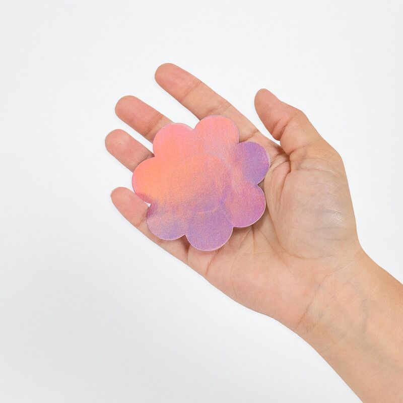 SECRET PLAY- WOW SEINS! COUVRE-MAMETAUX FLEURS SECRETPLAY 100% FETISH