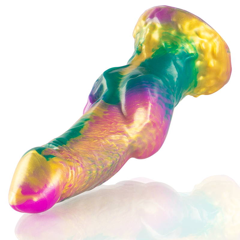 EPIC - GODE IRIS AVEC TESTICULES ARC-EN-CIEL DE PLAISIR EPIC
