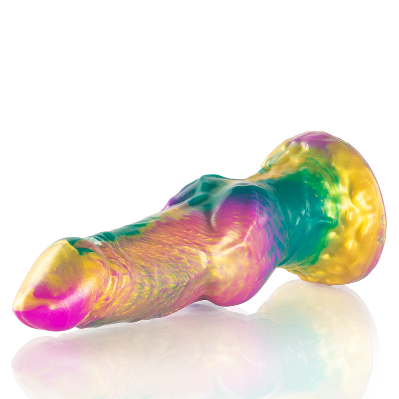 EPIC - GODE IRIS AVEC TESTICULES ARC-EN-CIEL DE PLAISIR EPIC