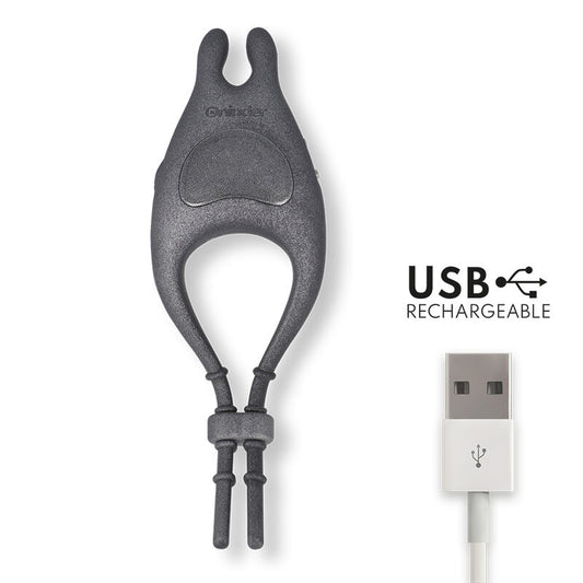 ONINDER - ANNEAU VIBRATEUR RÉGLABLE RECHARGEABLE PAMPA AVEC STIMULATEUR DE CLITORIS 10 VITESSES - APPLICATION GRATUITE ONINDER