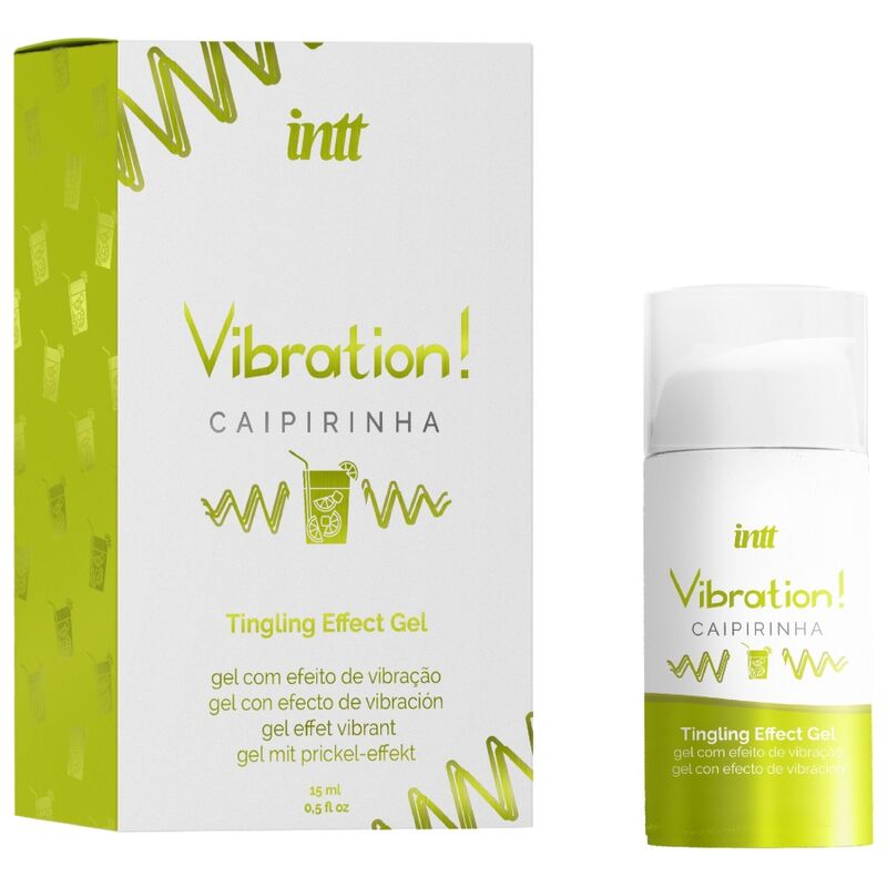 INTT - GEL VIBRATEUR LIQUIDE CAIPIRINHA PUISSANT STIMULANT INTIME 15 ML INTT UNISEX AROUSAL GEL