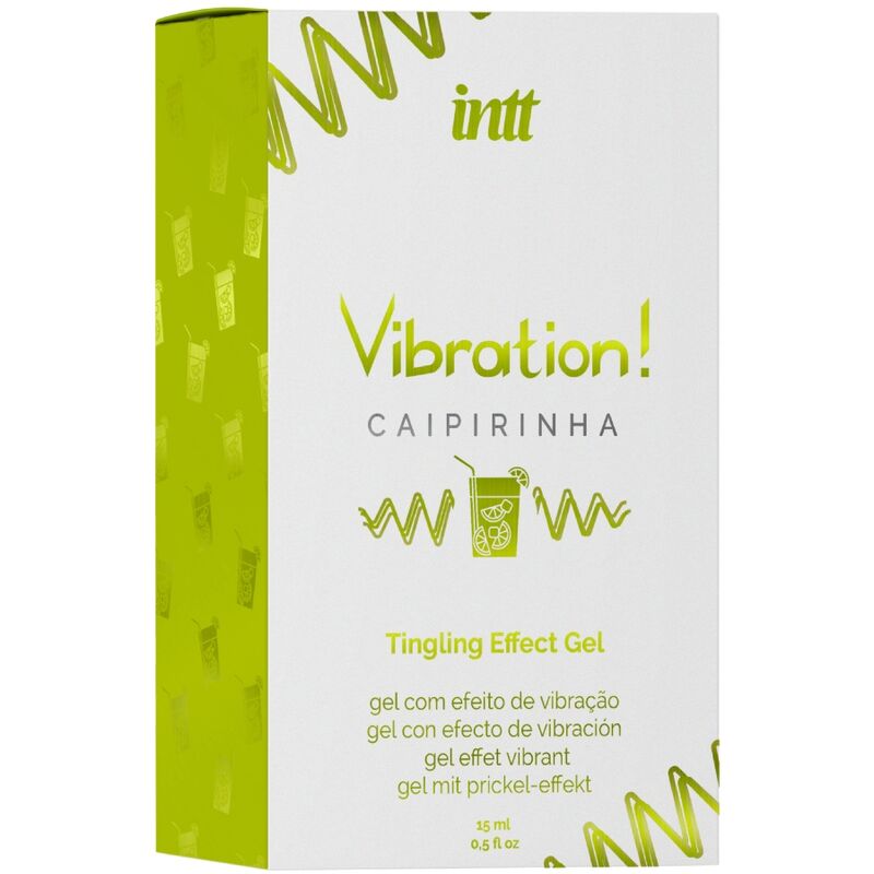 INTT - GEL VIBRATEUR LIQUIDE CAIPIRINHA PUISSANT STIMULANT INTIME 15 ML INTT UNISEX AROUSAL GEL
