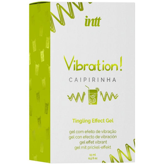 INTT - GEL VIBRATEUR LIQUIDE CAIPIRINHA PUISSANT STIMULANT INTIME 15 ML INTT UNISEX AROUSAL GEL
