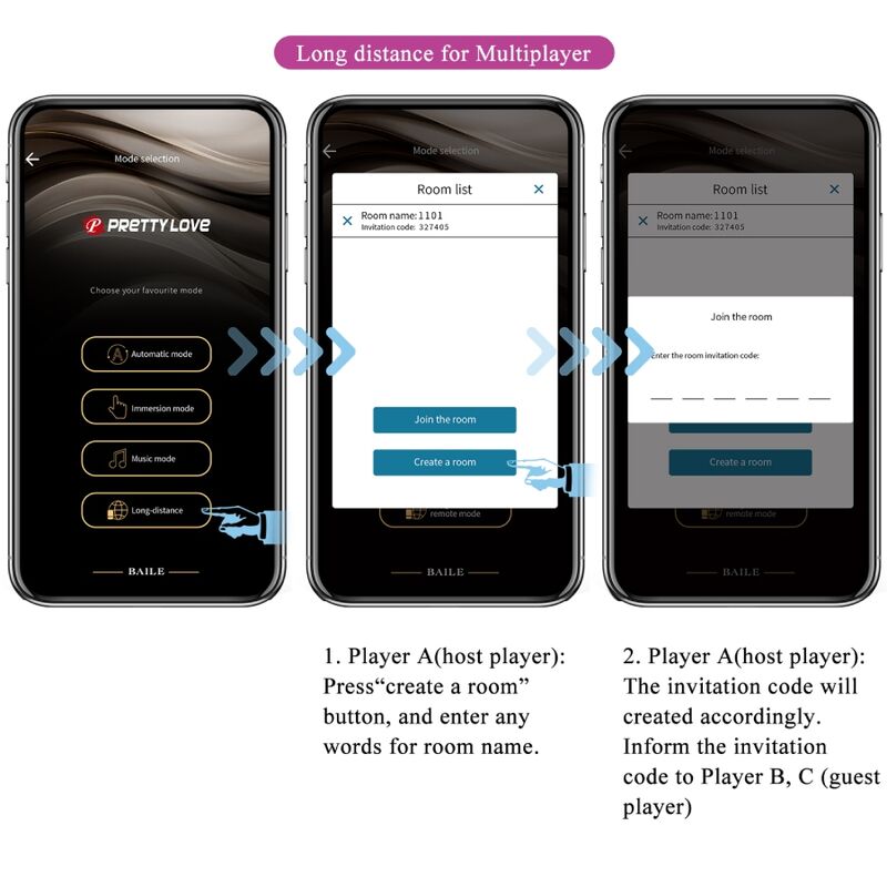 PRETTY LOVE - ETHAN VIBRATEUR RECHARGEABLE VIOLET PRETTY LOVE SMART