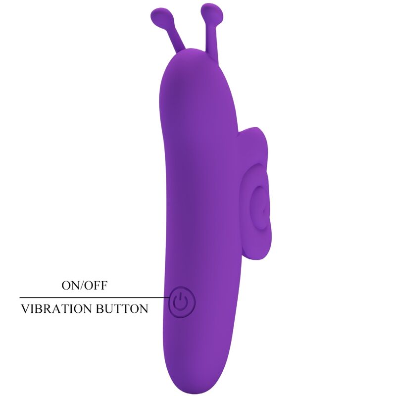 PRETTY LOVE - SNAIL PUISSANT STIMULATEUR DE DOIGTS VIOLET PRETTY LOVE