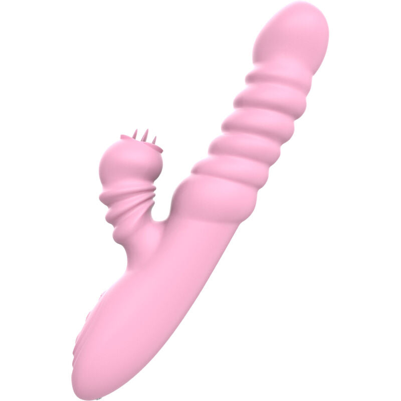 ARMONY - VIBRATEUR MULTIFONCTION AVEC LANGUE STIMULANTE EFFET CHALEUR ROSE ARMONY VIBRATORS