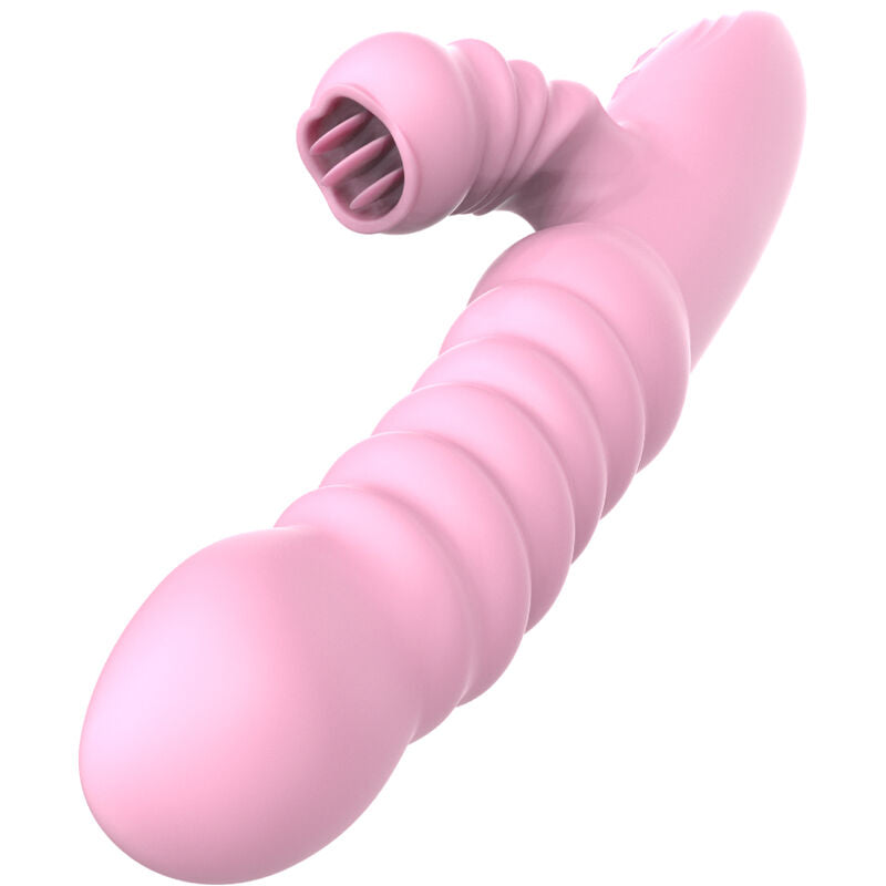 ARMONY - VIBRATEUR MULTIFONCTION AVEC LANGUE STIMULANTE EFFET CHALEUR ROSE ARMONY VIBRATORS