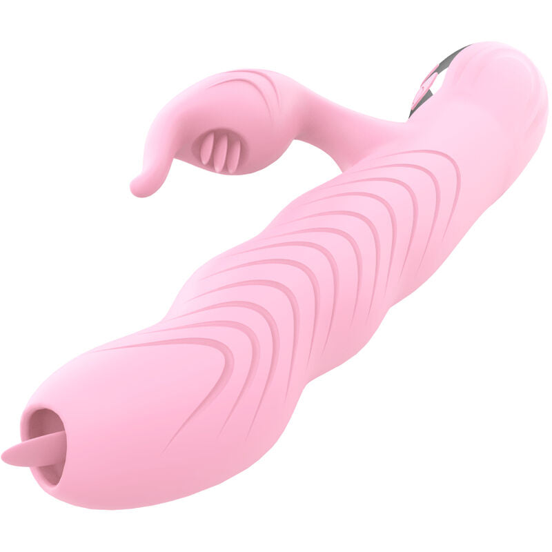 ARMONY - VIBRATEUR MARCIA & POUSSÉE DOUBLE LANGUE EFFET CHALEUR ROSE ARMONY VIBRATORS