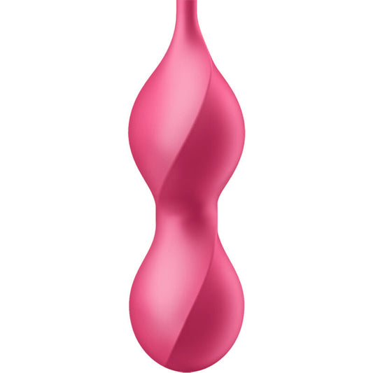 SATISFYER - LOVE BIRDS 2 BALLES VIBRANTES DE KEGEL + APPLICATION GRATUITE SATISFYER BALLS