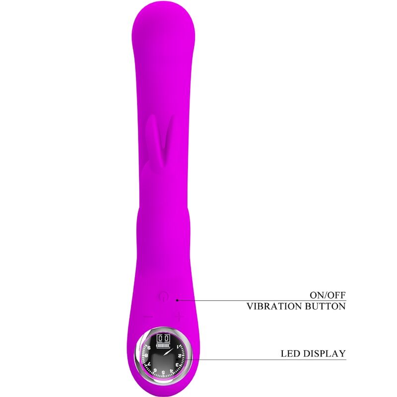 PRETTY LOVE - SKYLAR VIBRATEUR STIMULATEUR VIOLET PRETTY LOVE FLIRTATION