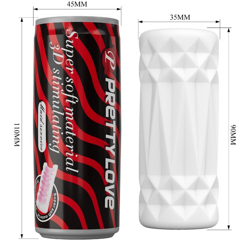 PRETTY LOVE - HEDY MASTURBATEUR VAGIN BLANC PRETTY LOVE MALE