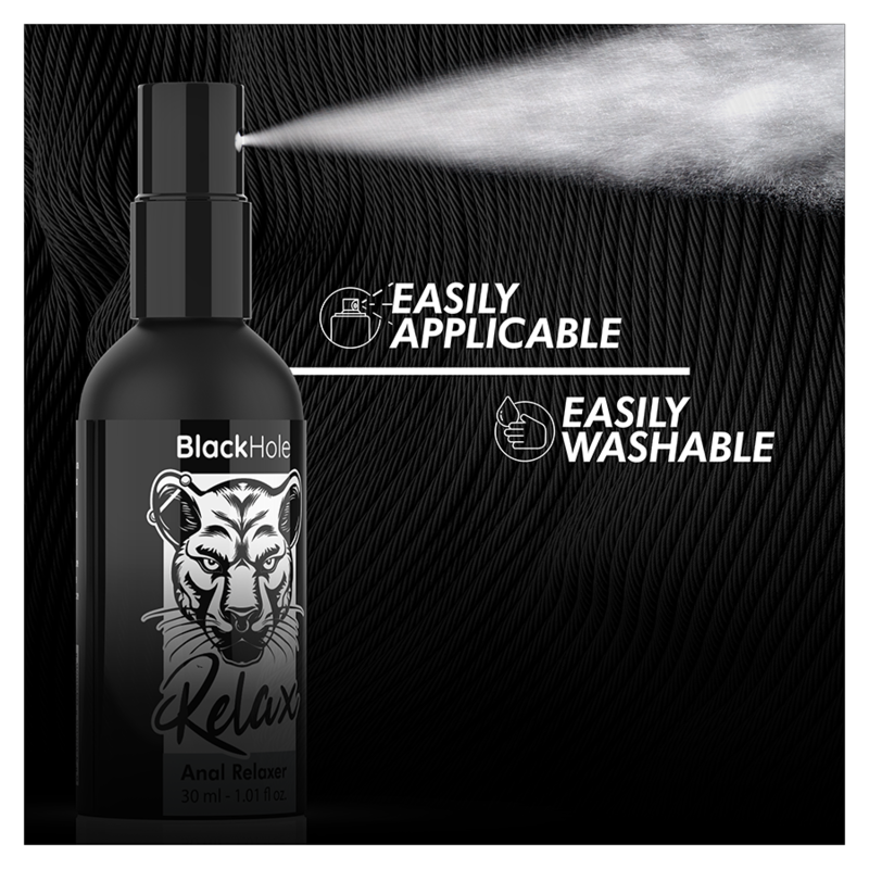 BLACK HOLE - SPRAY RELAXANT ANAL EXPLORER 30 ML BLACK HOLE
