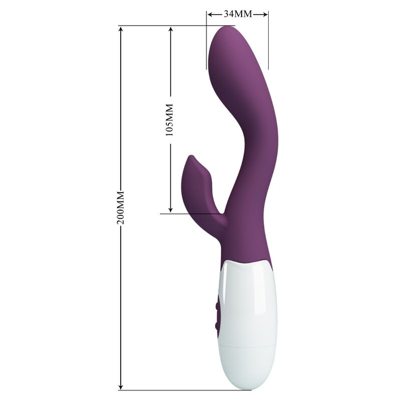 PRETTY LOVE - VIBRATEUR BRIGHTY SPOT G VIOLET PRETTY LOVE FLIRTATION