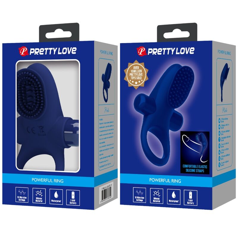 PRETTY LOVE - PALLE ANNEAU VIBRANT BLEU PRETTY LOVE MALE