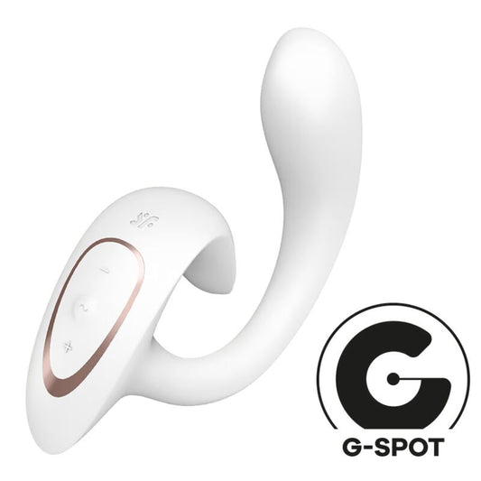 SATISFYER - G FOR GODDESS 1 VIBRATEUR LAPIN BLANC SATISFYER VIBRATOR