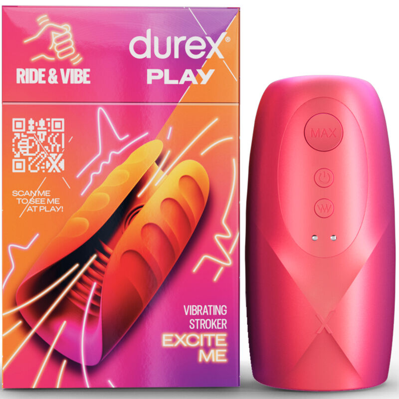 DUREX - MASTURBATEUR VIBRATEUR TOY RIDE & VIBE DUREX TOYS