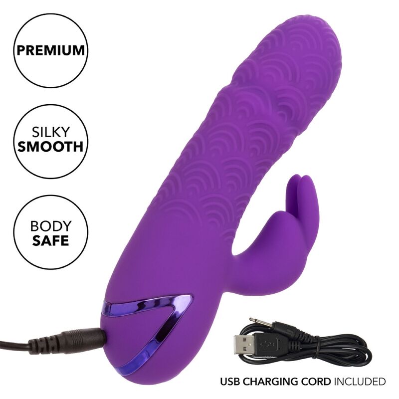 CALEXOTICS - MANHATTAN BEACH MARVEL VIBRATEUR RABBIT VIOLET PAR CALIFORNIA DREAMING CALEXOTICS