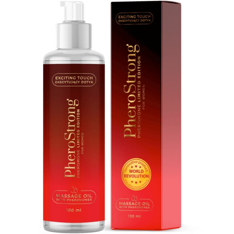 PHEROSTRONG - HUILE DE MASSAGE ÉDITION LIMITÉE POUR FEMME 100 ML PHEROSTRONG
