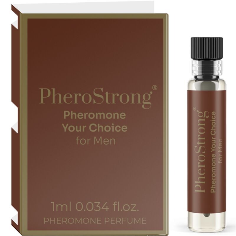 PHEROSTRONG - PARFUM PHÉROMONE AU CHOIX POUR HOMME 1 ML PHEROSTRONG