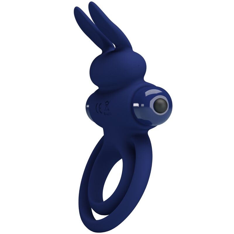PRETTY LOVE - DAREY DOUBLE ANNEAU VIBRANT LAPIN BLEU PRETTY LOVE MALE