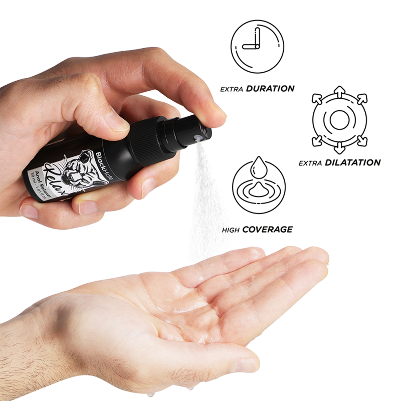 BLACK HOLE - SPRAY RELAXANT ANAL EXPLORER 30 ML BLACK HOLE