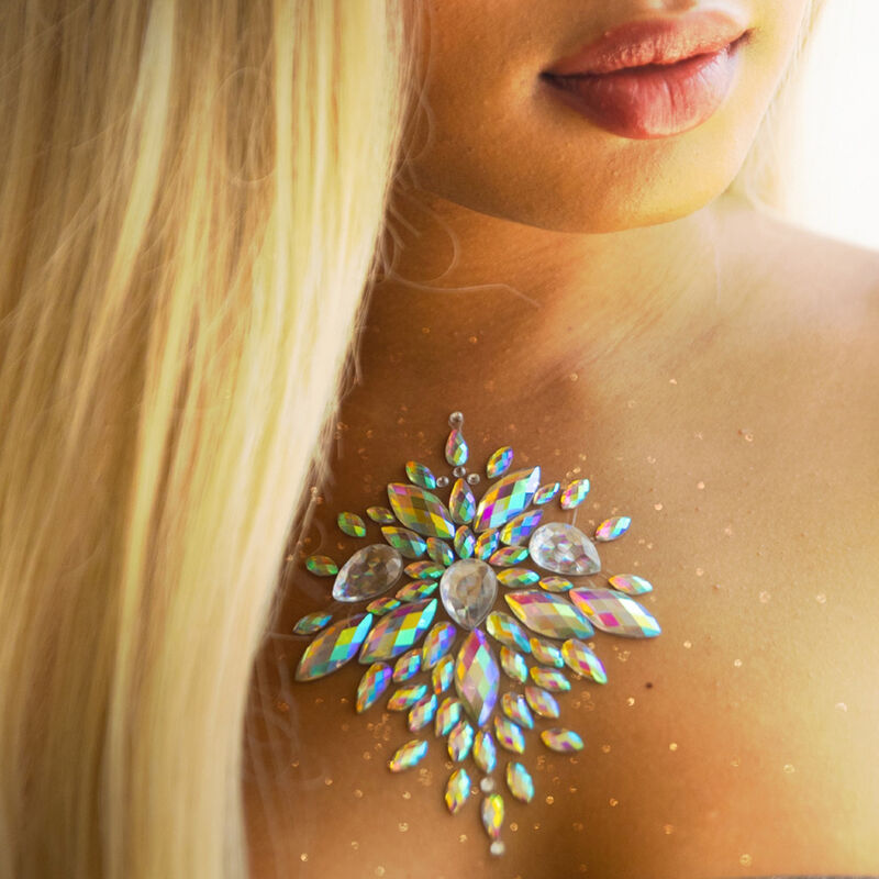 LEG AVENUE - BIJOU DE CORPS ADHÉSIF CÉLESTE LEG AVENUE ACCESSORIES