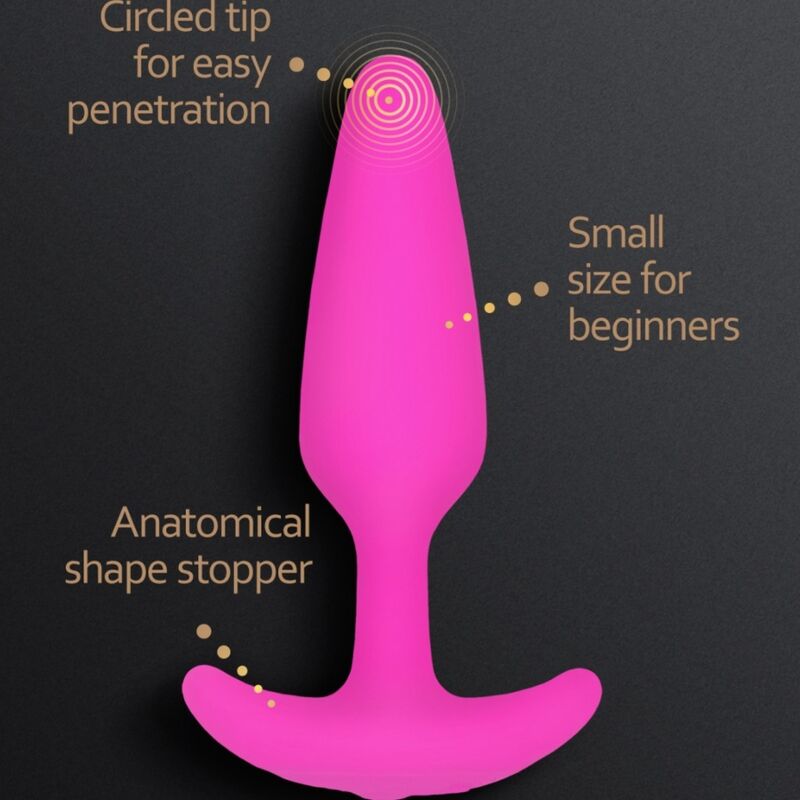 G-VIBE - GPLUG PLUG ANAL VIBRATEUR XS FUCHSIA G-VIBE