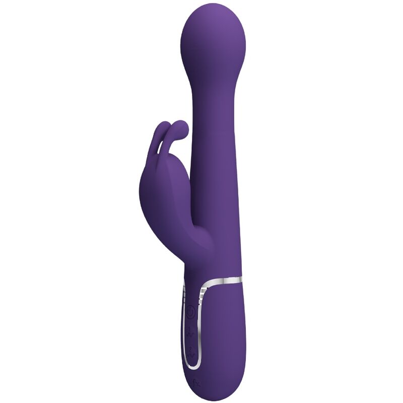 PRETTY LOVE - DEJON VIBRATEUR RABBIT 3 EN 1 MULTIFONCTION VIOLET PRETTY LOVE FLIRTATION