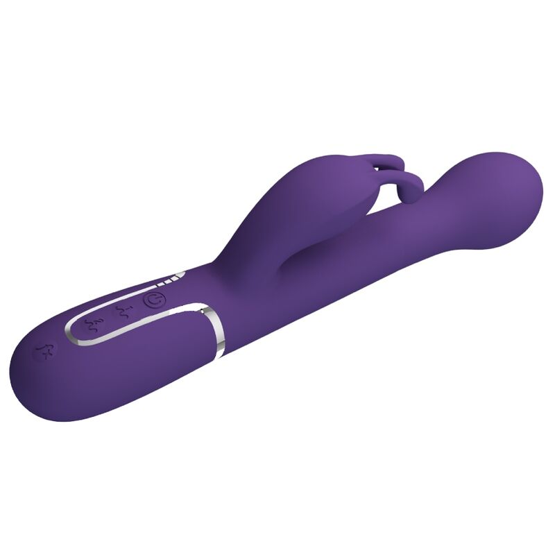 PRETTY LOVE - DEJON VIBRATEUR RABBIT 3 EN 1 MULTIFONCTION VIOLET PRETTY LOVE FLIRTATION