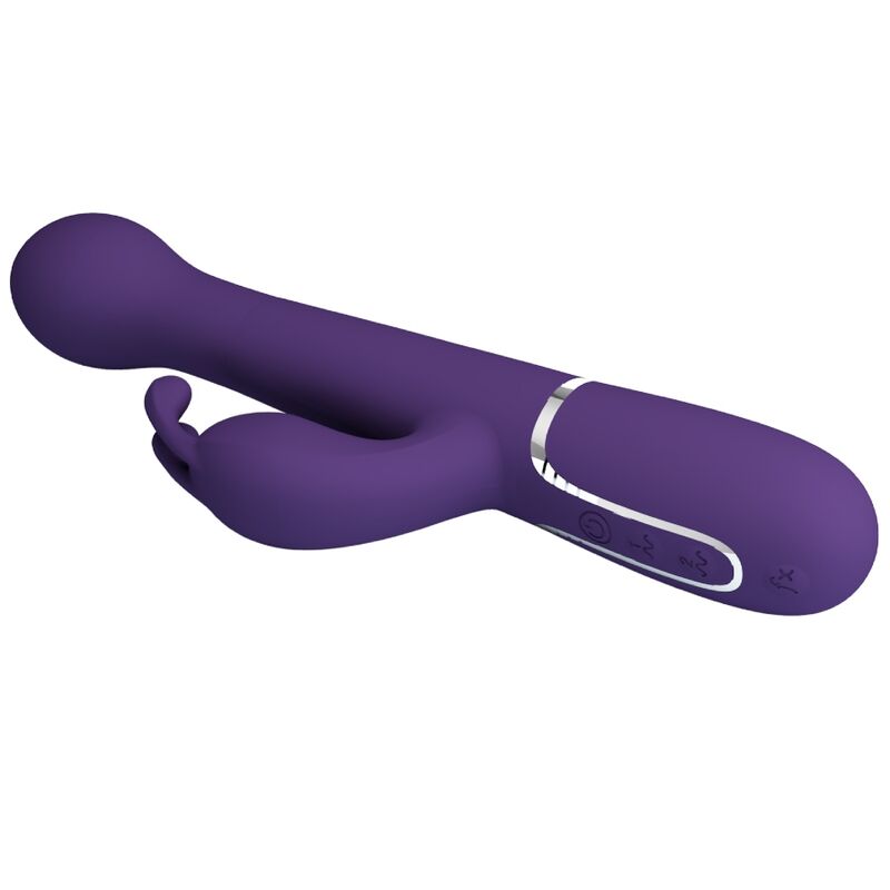 PRETTY LOVE - DEJON VIBRATEUR RABBIT 3 EN 1 MULTIFONCTION VIOLET PRETTY LOVE FLIRTATION