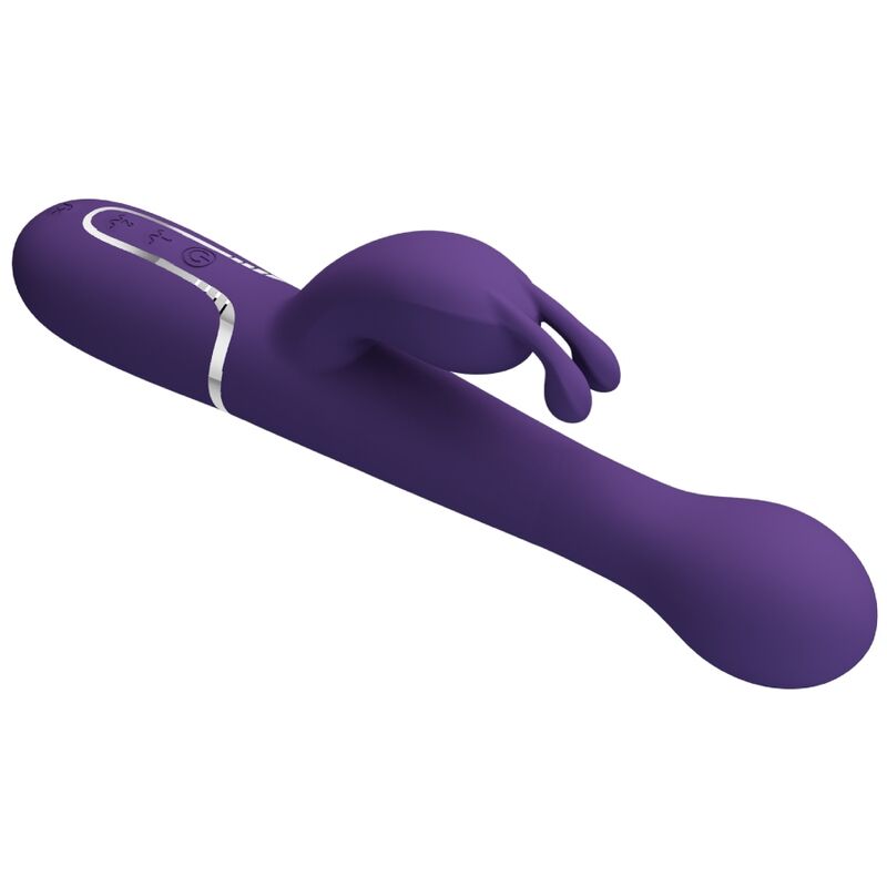 PRETTY LOVE - DEJON VIBRATEUR RABBIT 3 EN 1 MULTIFONCTION VIOLET PRETTY LOVE FLIRTATION