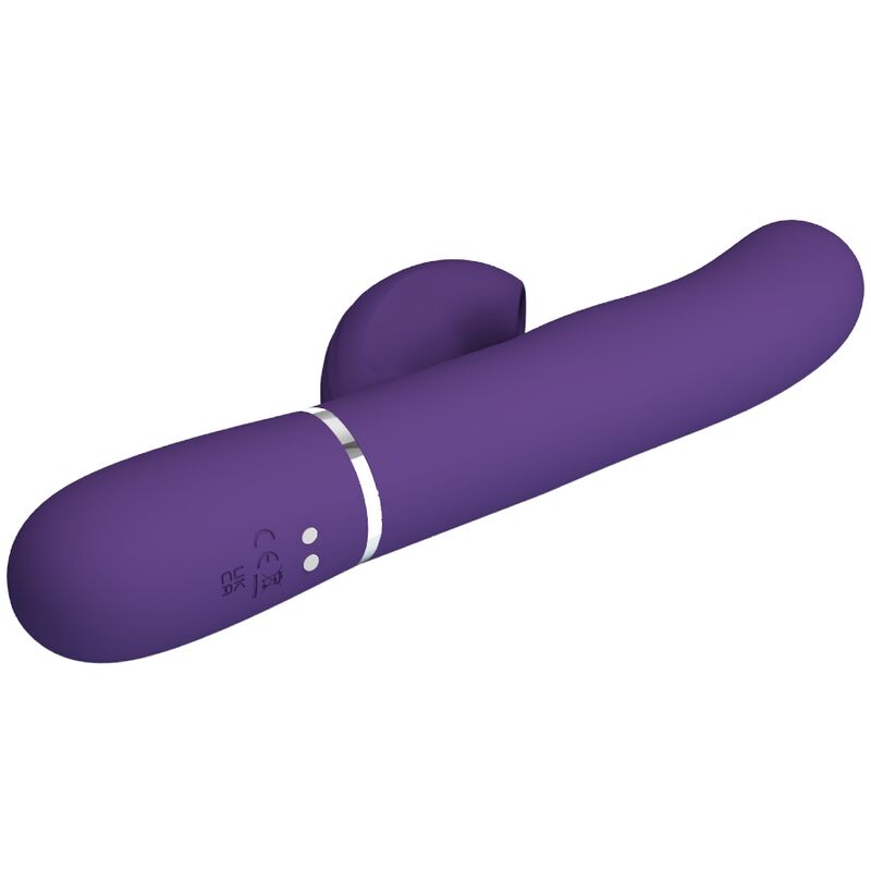 PRETTY LOVE - PERLITA VIBRATEUR G-SPOT 3 EN 1 MULTIFONCTION VIOLET PRETTY LOVE FLIRTATION